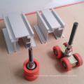 Aluminium Accessories Track Movable Wall Partition System Wheel Carrier Track for Sliding Door